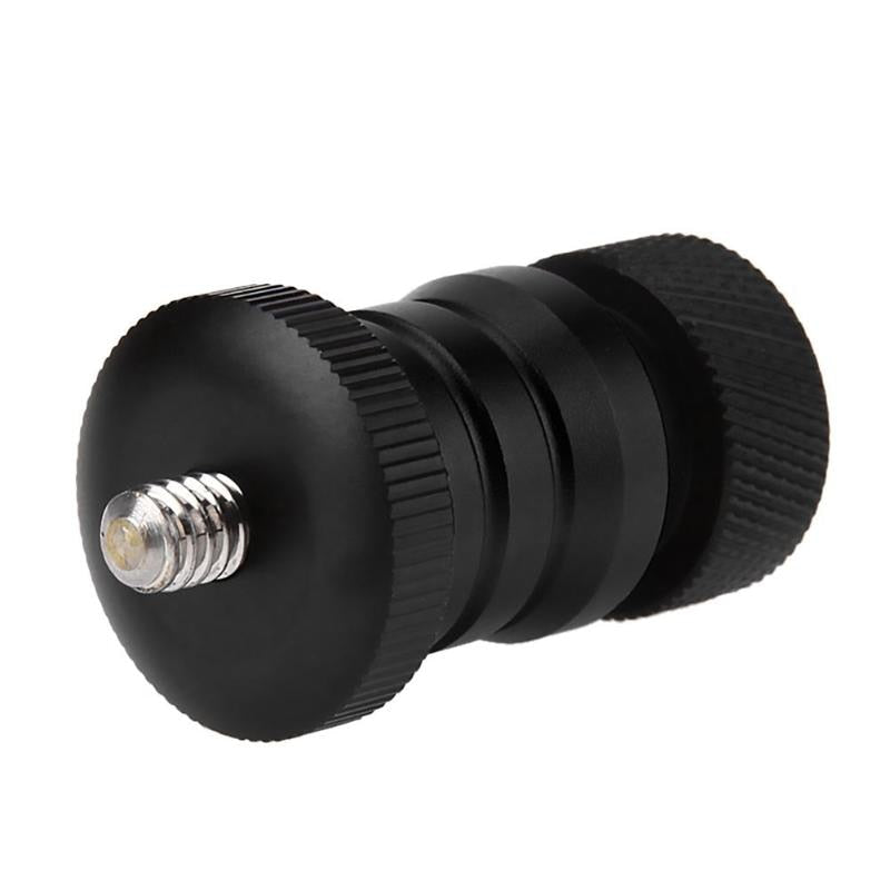 VODOOL-Mini rótula de bola de trípode de 1/4 pulgadas, placa desmontable de liberación rápida para Monitor de brazo, luz LED para soporte de montaje con separador