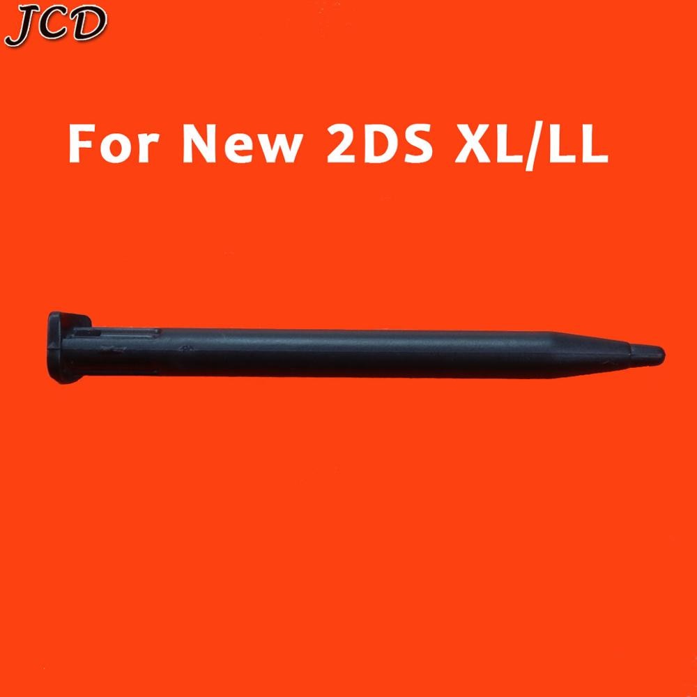 JCD lápiz telescópico de Metal, lápiz de pantalla táctil de plástico para 2DS 3DS nuevo 2DS LL XL nuevo 3DS XL para NDSL DS Lite NDSi NDS Wii