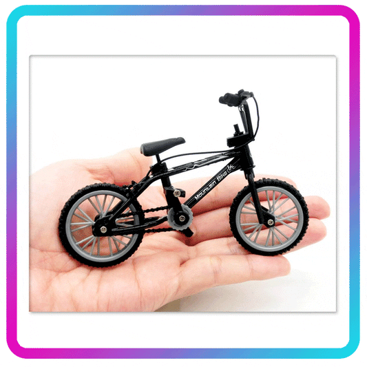 Mini-Finger-BMX Set para fanáticos de la bicicleta juguete de aleación dedo BMX funcional para niños bicicleta dedo bicicleta repuestos dedo Bmx juguetes regalo Toboy