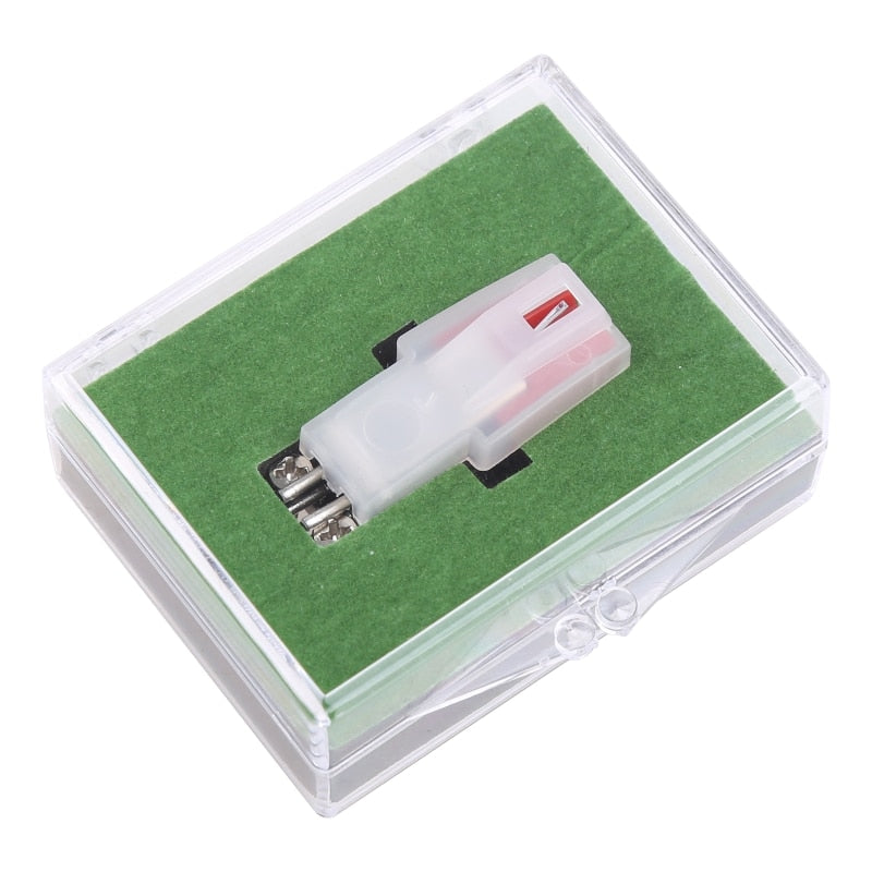 Tocadiscos fonógrafo diamante Stylus agujas accesorios para gramófono registro LP/78 tocadiscos reemplazar Stylus the touch