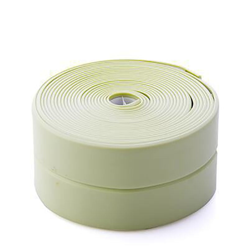 Adhesivo de pared para cinta de baño, tira de sellado, baño, ducha, fregadero, espacio, cinta de calafateo para inodoro, tira de moho impermeable para estufa de cocina