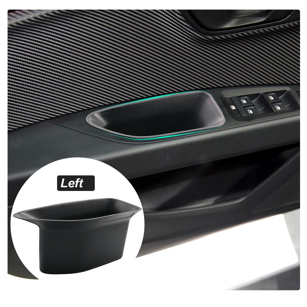 LFOTPP For Leon MK3 Leon Cupra 5F 2017 2018 2019 Car Front Door Handrail Sort Out Storage Box Auto Interior Accessories 2 Pcs