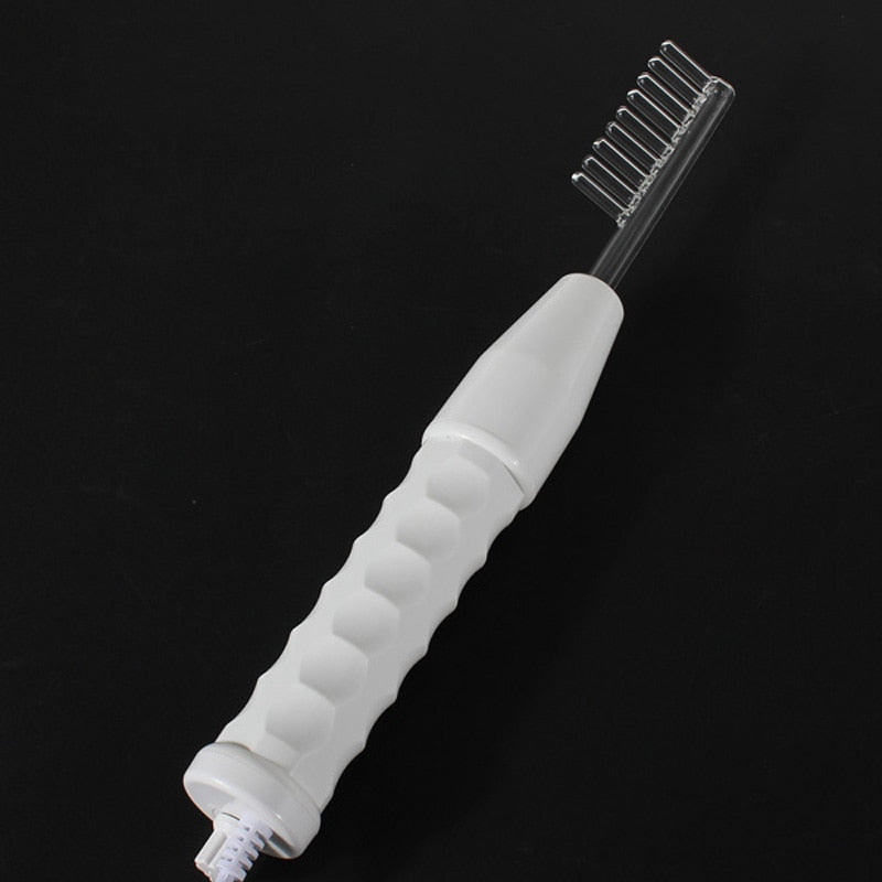 Tubo de vidrio portátil de alta frecuencia, varita Facial, electrodo de rayos rojos, eliminador de acné, cuidado de la piel, Spa para el cabello, salón de belleza en casa