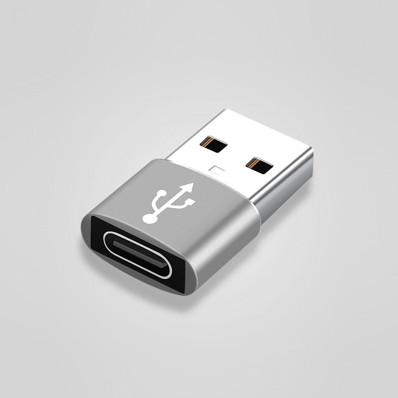 Adaptador USB tipo C OTG tipo C USB 3,0 macho a USB C hembra OTG adaptador de datos convertidor Cable adaptador para Macbook iphone 11 pro