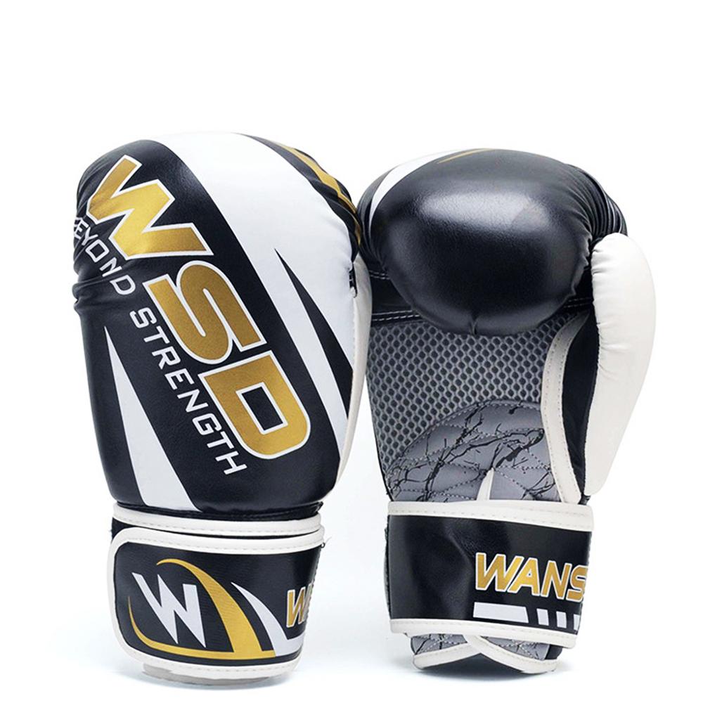 Guantes De Kick Boxing De PU para hombres y mujeres, Guantes De Karate Muay Thai, Guantes De Boxeo, lucha libre MMA Sanda, equipo De entrenamiento para adultos y niños