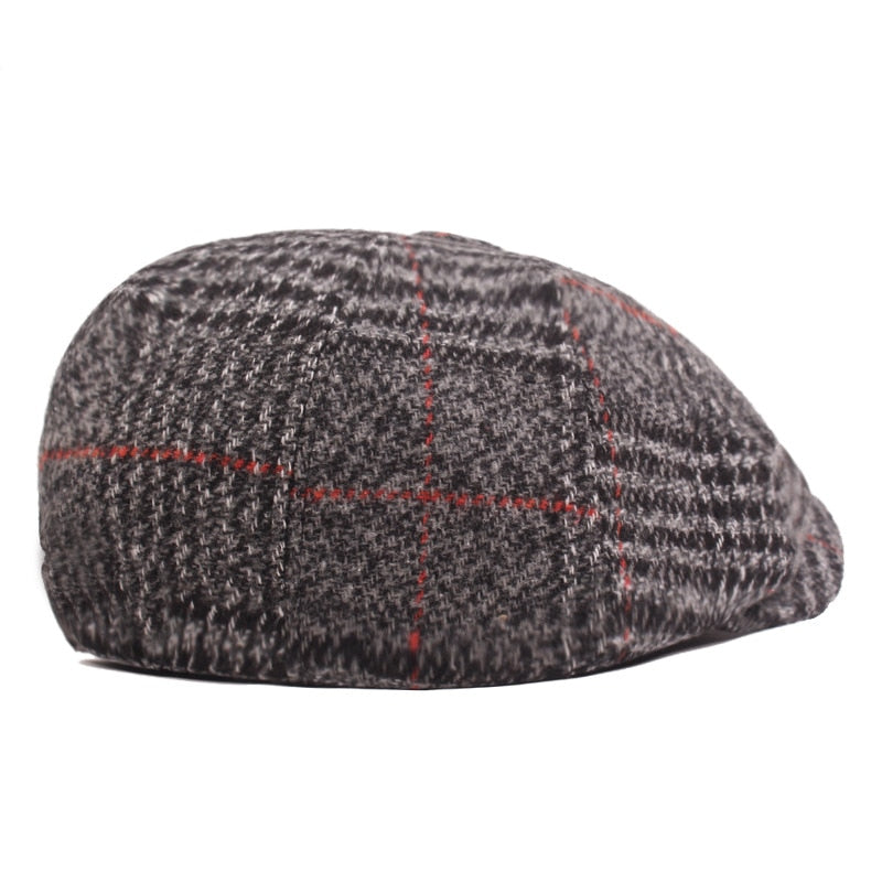 SLECKTON 2020 Winter Warm Hats for Men 10%Wool Newsboy Caps Retro Octagonal Hat Casual Mens Fashion Berets Peaky Blinders Gorras