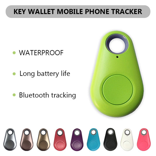 Mini rastreador GPS inteligente con Bluetooth para mascotas, rastreador impermeable antipérdida para llaves de perros y gatos, BILLETERA, bolsa, equipo buscador de rastreadores para niños