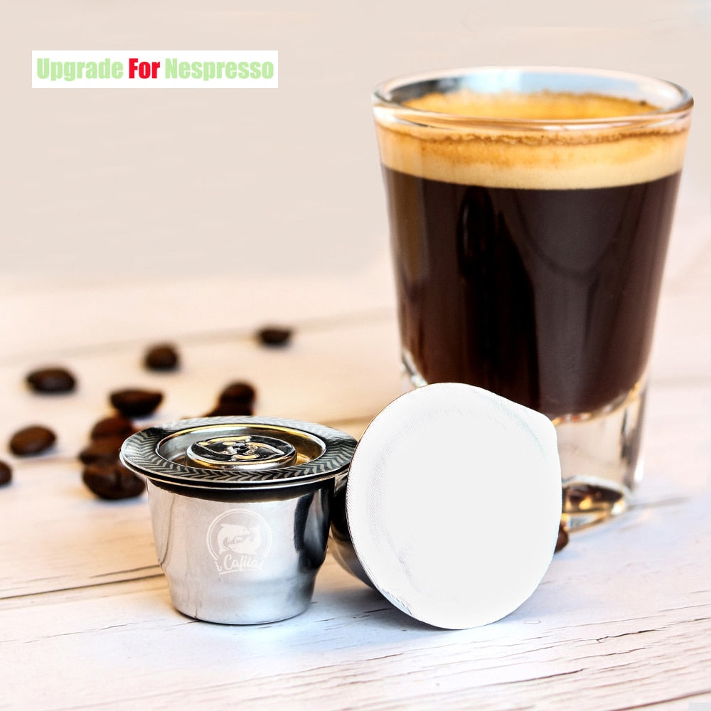 Cápsula de café recargable iCafilas para Nespresso, Dolce Gusto, Vertuoline e Illy, envío directo, enlace Vip