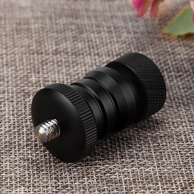 VODOOL-Mini rótula de bola de trípode de 1/4 pulgadas, placa desmontable de liberación rápida para Monitor de brazo, luz LED para soporte de montaje con separador