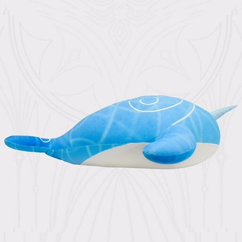 Genshin-Muñeco de peluche de impacto, Cosplay, Tartaglia, ballena, juguetes de peluche, Zhongli Dragon Hutao, almohadas fantasma