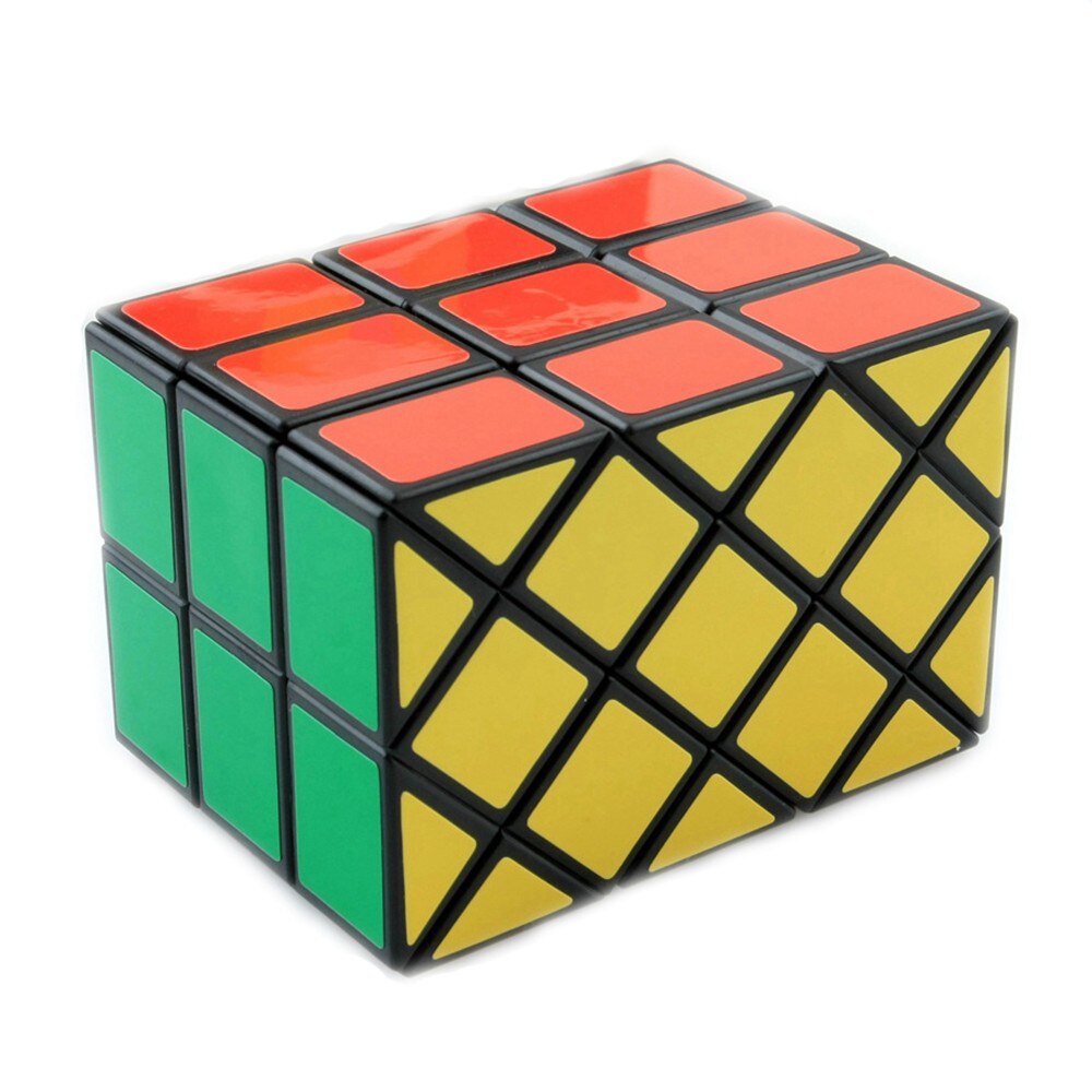 DianSheng Case Cube Long Brick Case 3x3x3 Magic Cube Ancient Double Fish Cube Speed Puzzle Cubes Educational Toy Special Toys