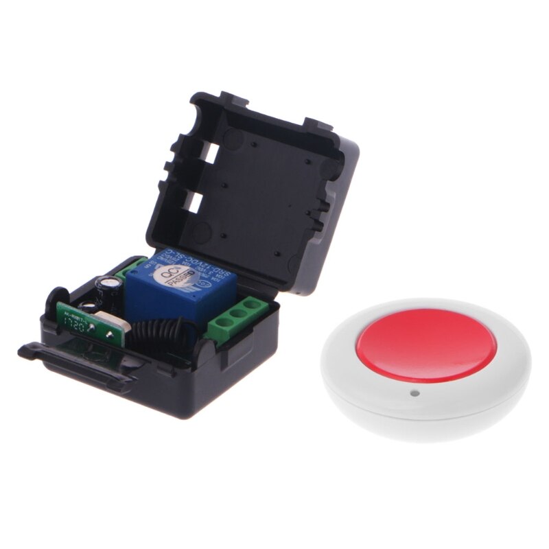OOTDTY 315MHz Universal DC 9V 12V 24V 10A Relay 1CH Wireless Remote Control Switch Receiver RF Transmitter Intelligent Home