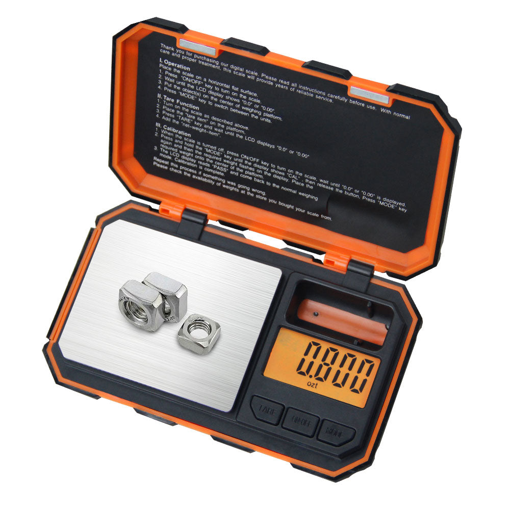 Básculas digitales para joyería de plata de ley y oro, balanza electrónica de peso 0,01, acero inoxidable de primera calidad de alta precisión mínima