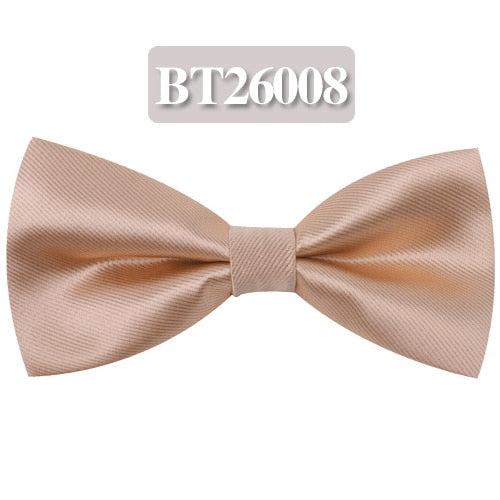 Camisas con pajarita de Color caramelo, pajarita para hombre, pajarita de boda de negocios, pajarita sólida para adultos, trajes de mariposa, pajaritas