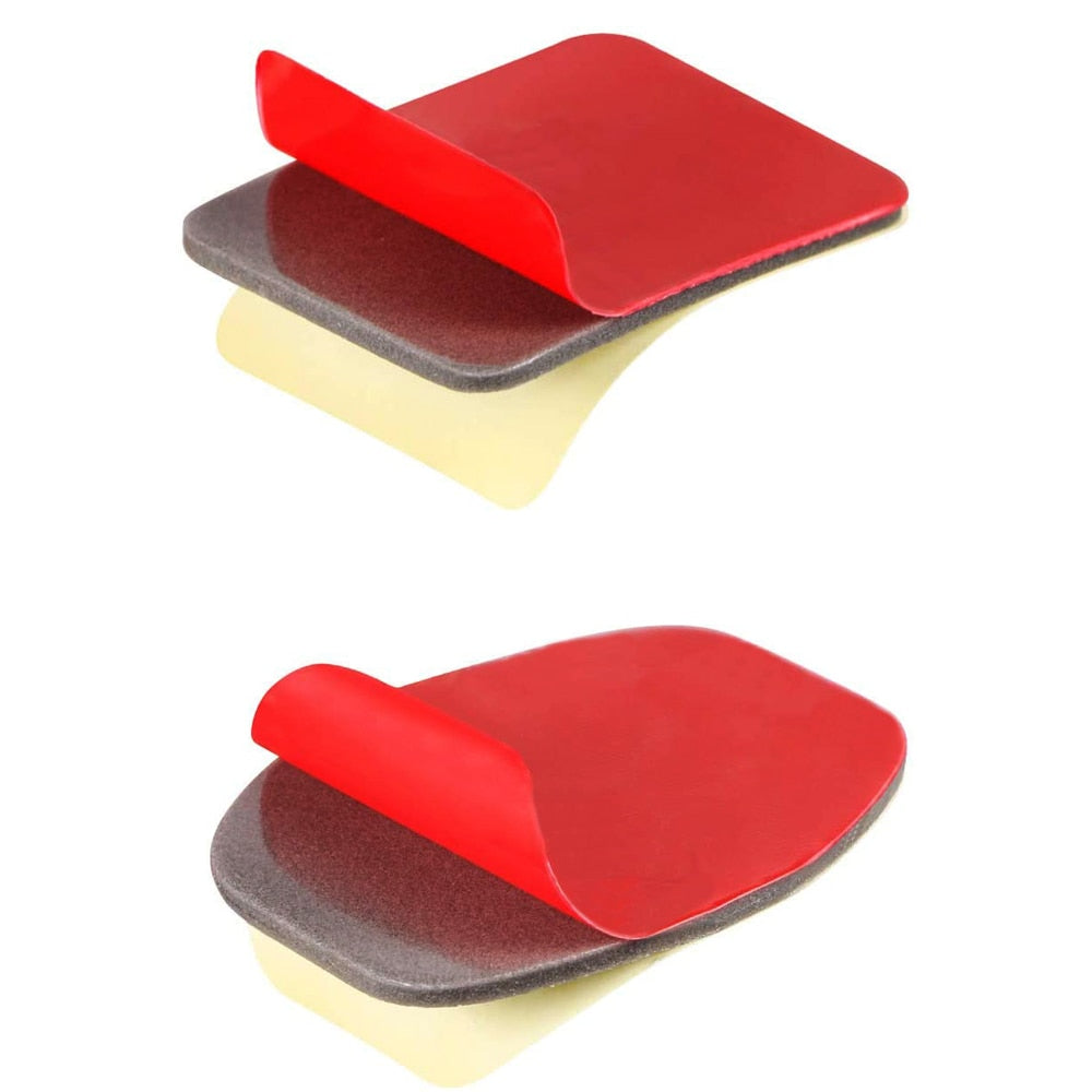 Soportes adhesivos curvos planos soporte adhesivo para GoPro Hero 8 11 negro 7 Xiaomi Yi 4K Mijia SJCAM Cámara de Acción Go Pro Accesorios