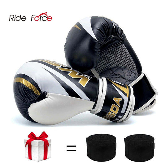Guantes De Kick Boxing De PU para hombres y mujeres, Guantes De Karate Muay Thai, Guantes De Boxeo, lucha libre MMA Sanda, equipo De entrenamiento para adultos y niños