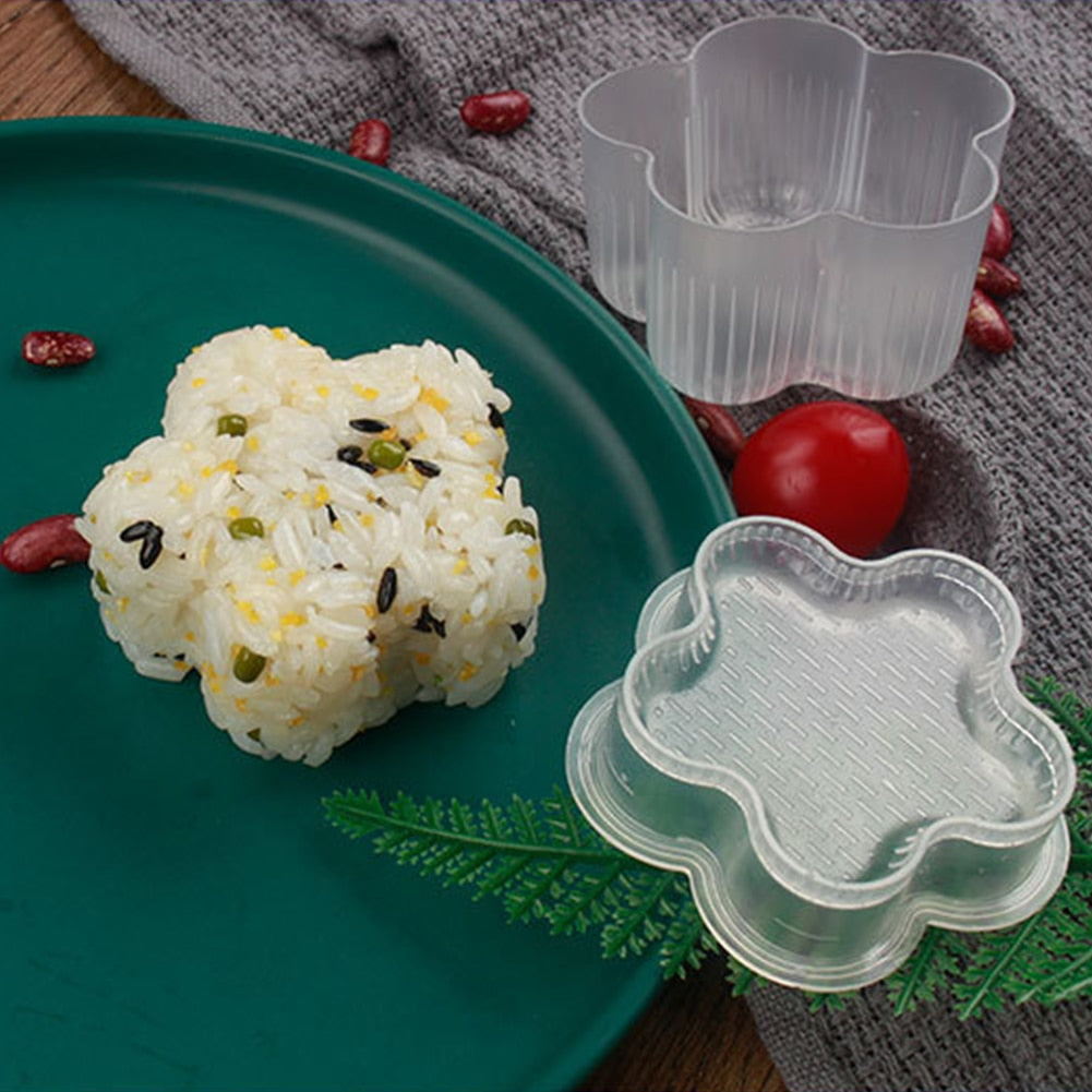 Utensilios de cocina, juego de Onigiri para rollos de Sushi, molde para Sushi, Onigiri, bola de arroz, prensa Bento, molde, herramientas DIY, accesorios de cocina