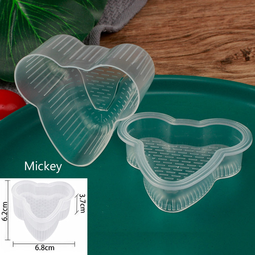 Utensilios de cocina, juego de Onigiri para rollos de Sushi, molde para Sushi, Onigiri, bola de arroz, prensa Bento, molde, herramientas DIY, accesorios de cocina