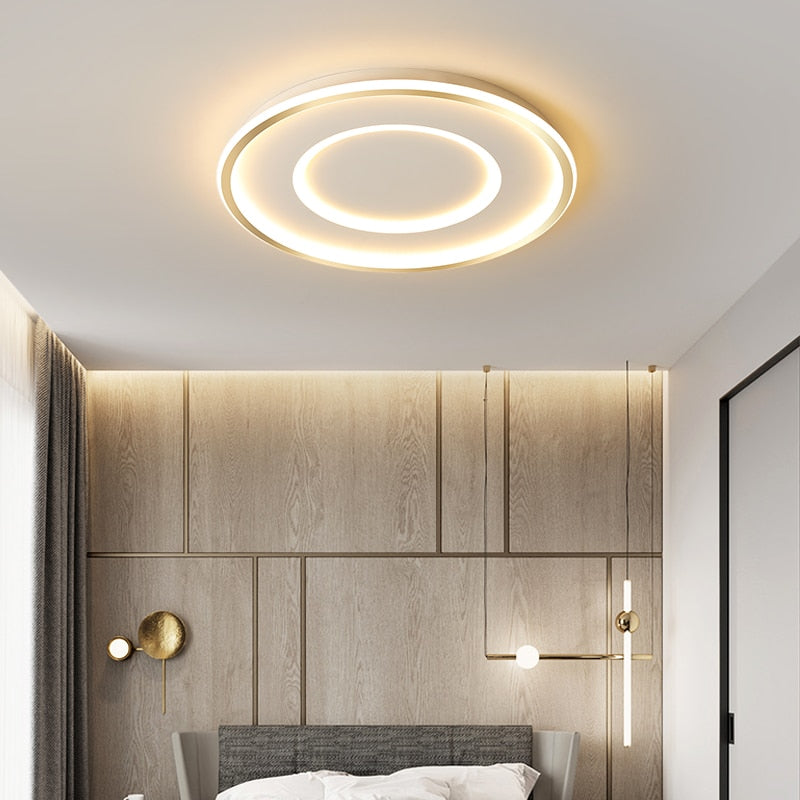 Nuevas luces de techo LED modernas para sala de estar, dormitorio, estudio, lámpara de techo para habitación, accesorios de iluminación de cocina ultrafinos regulables