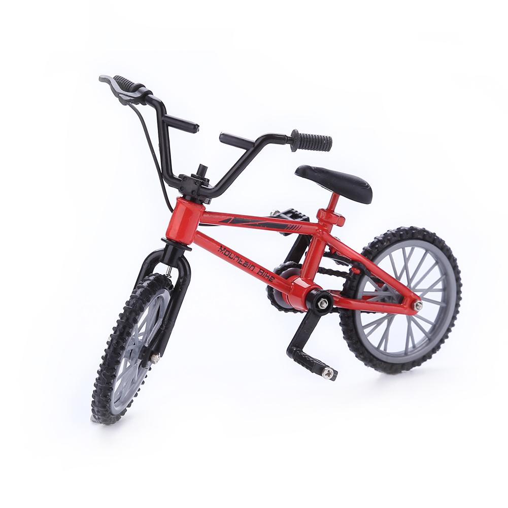 Mini-Finger-BMX Set para fanáticos de la bicicleta juguete de aleación dedo BMX funcional para niños bicicleta dedo bicicleta repuestos dedo Bmx juguetes regalo Toboy