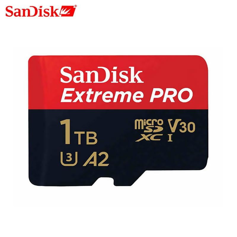 Tarjeta de Memoria SanDisk Extreme Pro micro sd 64GB 128GB 1TB 512G clase 10